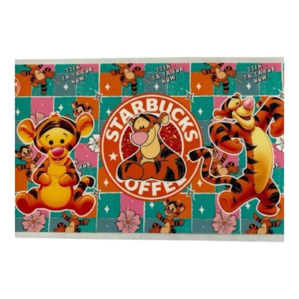 Tigger Coffee Cup Decal